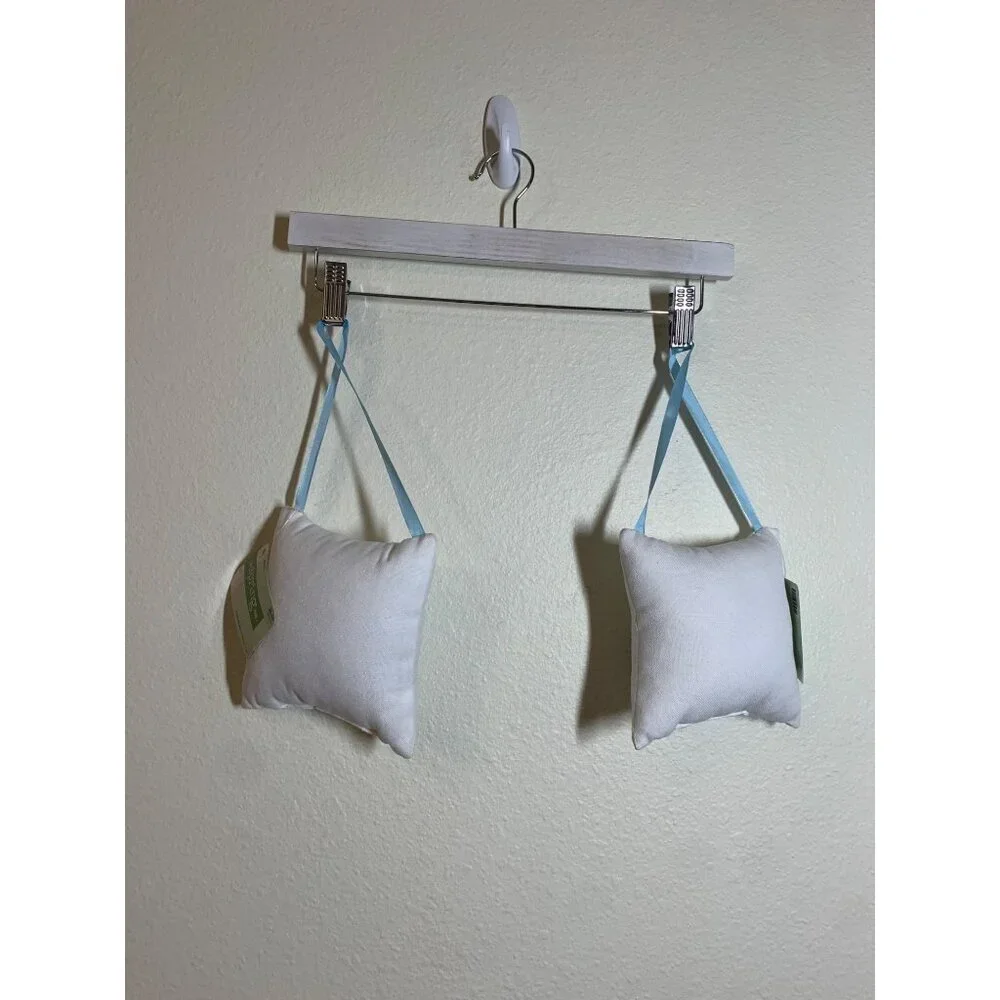 NWT “Bless Our Nest” 6” Pillow Decor Eggs Easter Spring Summer Decor Love Birds